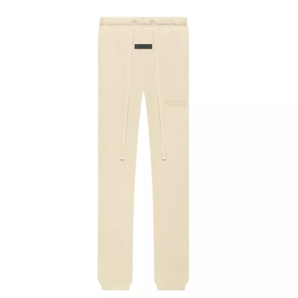 NWT Fear of God Essentials Men’s Sweatpants Joggers EGGSHELL Size XS XSMALL